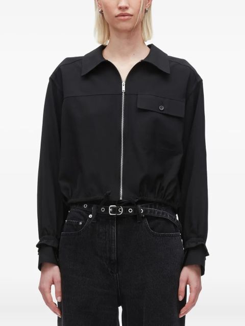 3.1 Phillip Lim zip-fastening blouse - Black