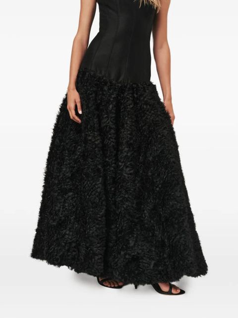 Aje Colette spaghetti-strap maxi dress - Black