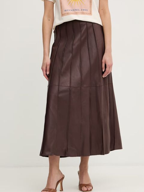 BOSS spódnica skórzana Sevara - zdjęcie produktu nr 1