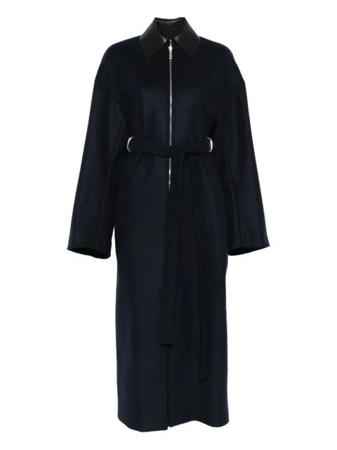 Sportmax zip-up trench coat - Black - zdjęcie produktu nr 1