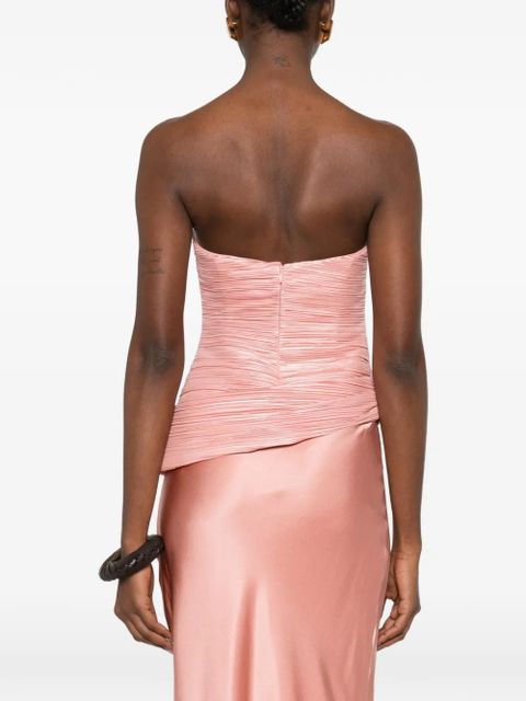 Cult Gaia Ansra pleated top - Pink