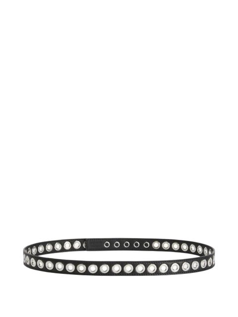 Jil Sander leather belt - Black - zdjęcie produktu nr 1