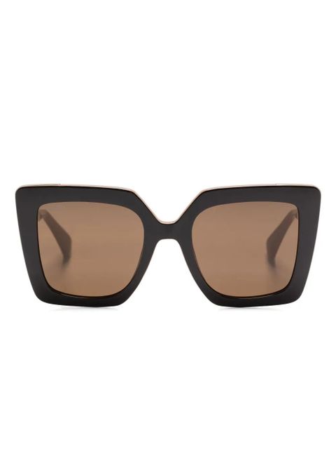 Max Mara Eyewear MM0051 sunglasses - Gold - zdjęcie produktu nr 1