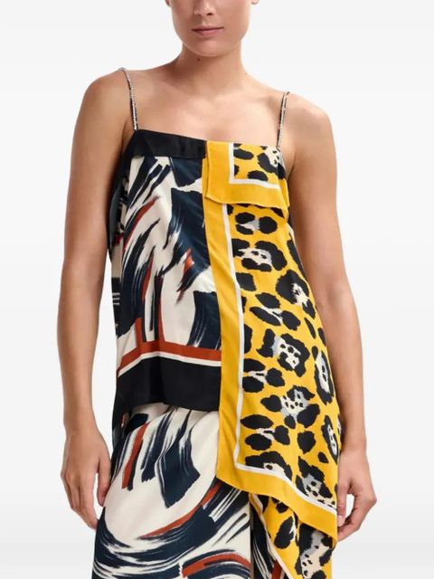 Essentiel Antwerp Josette printed top - Yellow