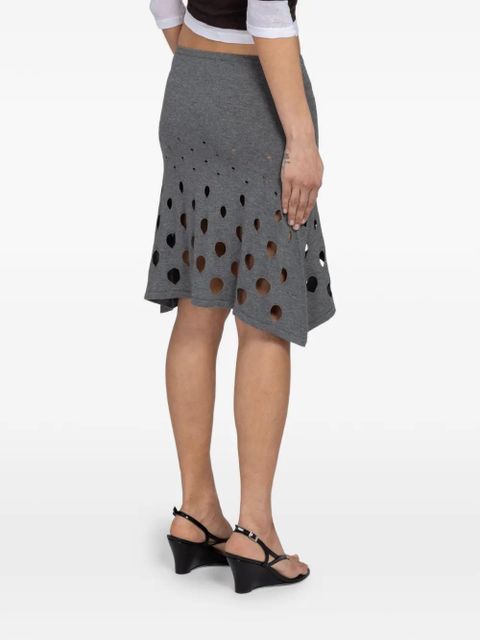 Gimaguas Aros cut-out skirt - Grey