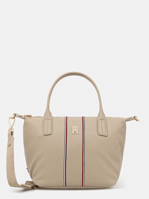 Tommy Hilfiger torebka kolor beżowy AW0AW17998 - zdjęcie produktu nr 1
