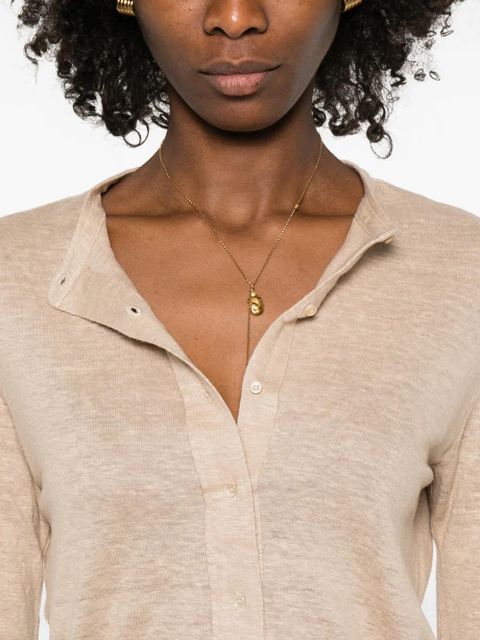 MARANT ÉTOILE Lucy button-down T-shirt - Neutrals