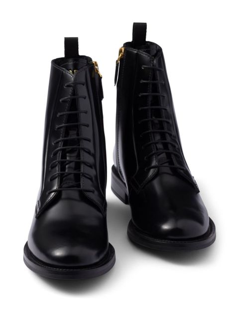 Prada leather boots - Black