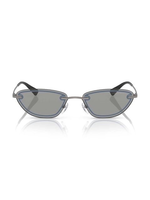 Emporio Armani okulary przeciwsłoneczne damskie kolor czarny 0EA2158