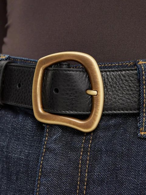 Gabriela Hearst Simone leather belt - Black