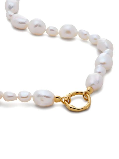 Monica Vinader Nura Reef pearl-detailing necklace - White - zdjęcie produktu nr 2