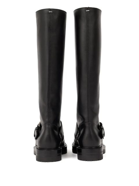 Maison Margiela Tabi County Knee Boots - Black