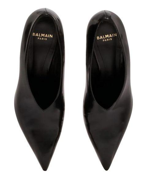 Balmain 95mm pointed-toe pumps - Black - zdjęcie produktu nr 2