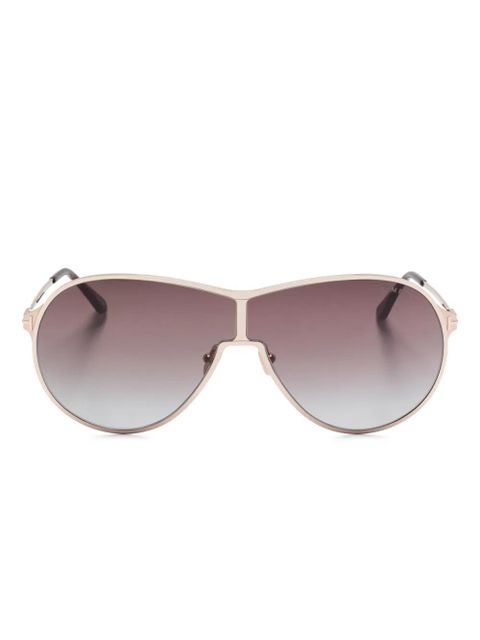 TOM FORD Eyewear Gaia sunglasses - Gold - zdjęcie produktu nr 1
