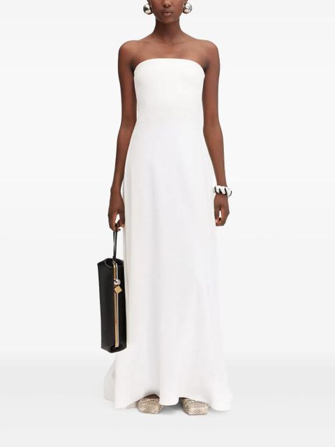 Jacquemus strapless maxi dress - White - zdjęcie produktu nr 2
