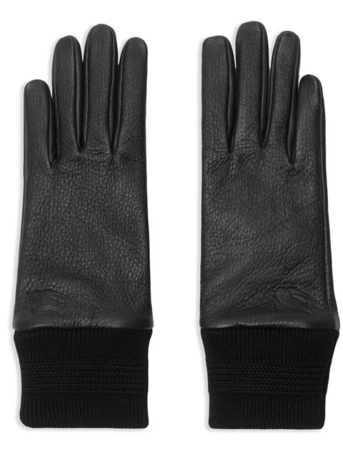 Burberry EKD leather gloves - Black - zdjęcie produktu nr 1