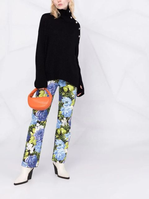 Zadig&Voltaire Alma star-charm high-neck jumper - Black - zdjęcie produktu nr 2