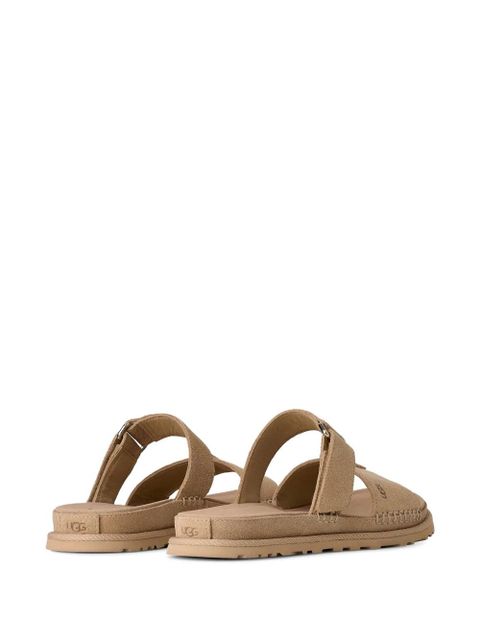UGG GoldenGaze suede slides - Neutrals