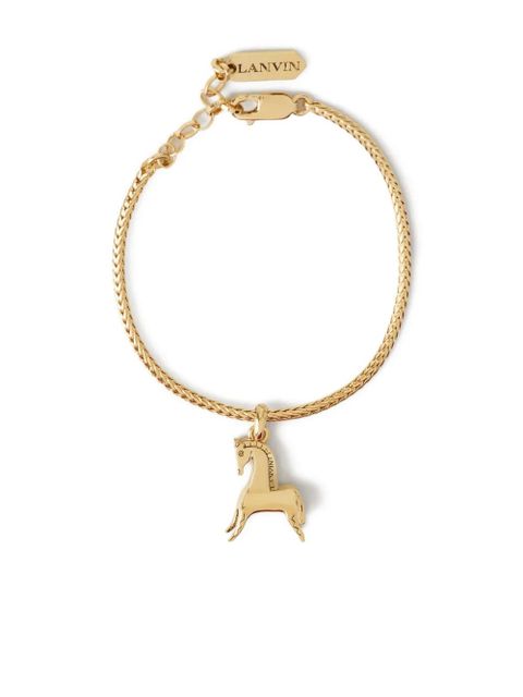 Lanvin horse-charm bracelet - Gold - zdjęcie produktu nr 1