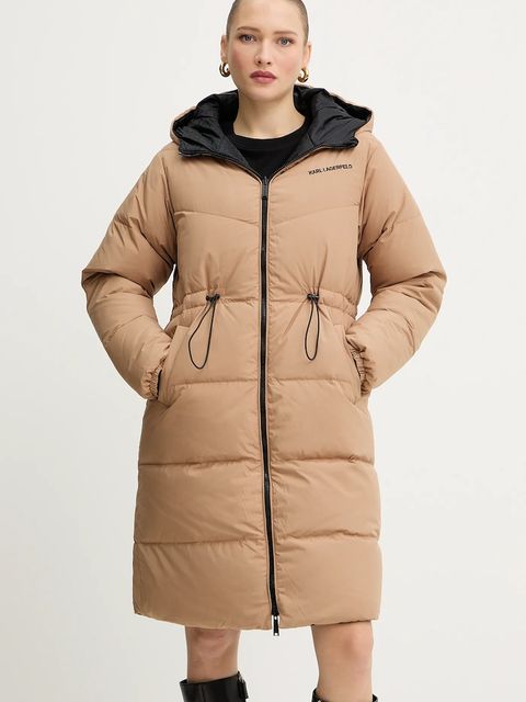 Karl Lagerfeld kurtka puchowa dwustronna kolor czarny zimowa A4W15045 - zdjęcie produktu nr 1