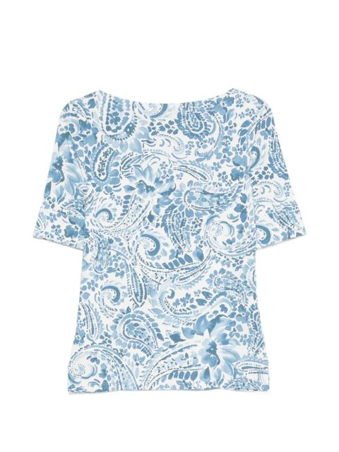 Lauren Ralph Lauren paisley-print T-shirt - White - zdjęcie produktu nr 2