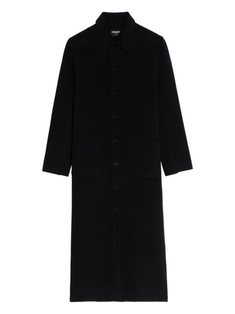 Zadig&Voltaire patch-pocket single-breasted coat - Black - zdjęcie produktu nr 1