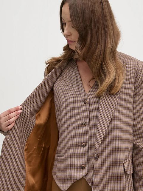 La Petite Française marynarka z domieszką wełny PFVAILLANTE