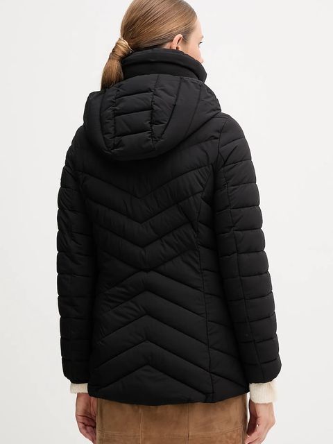 Dkny kurtka kolor czarny zimowa DLEMPN45