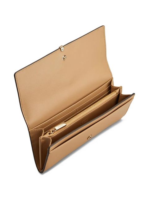 Tod's leather wallet - Neutrals