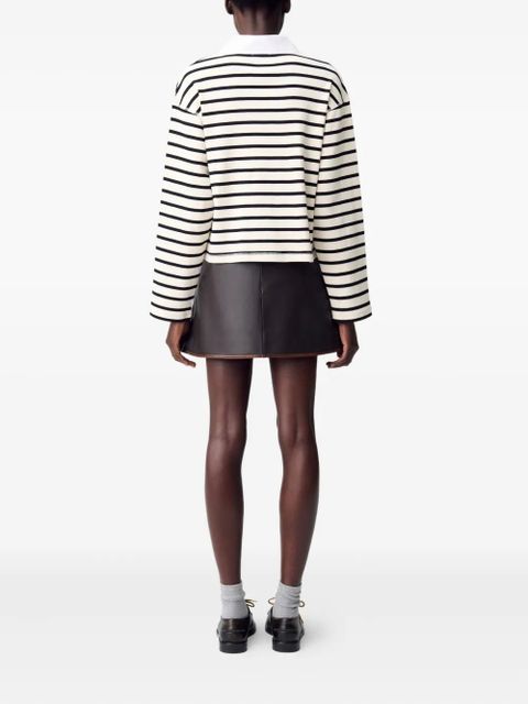 Claudie Pierlot Breton Stripe T-Shirt - Neutrals