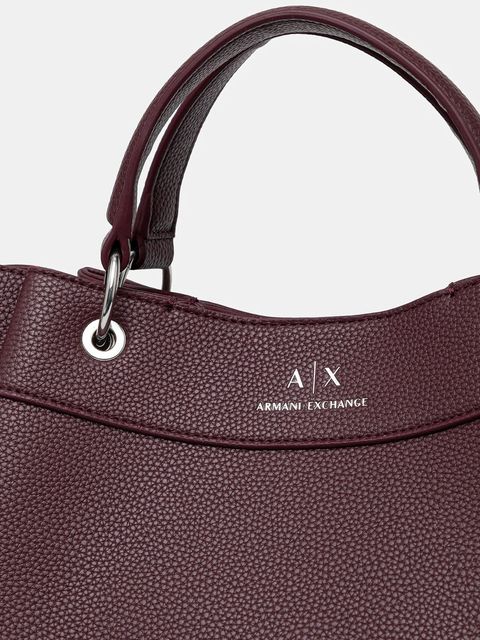Armani Exchange torebka kolor bordowy 942910 CC783