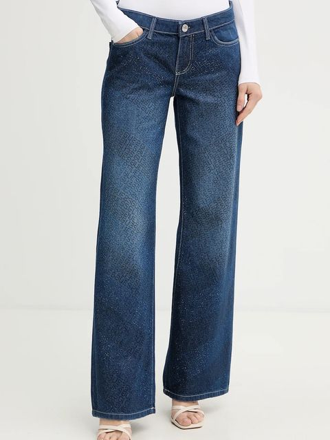 Guess jeansy damskie high waist W5BA1D D0741 - zdjęcie produktu nr 1