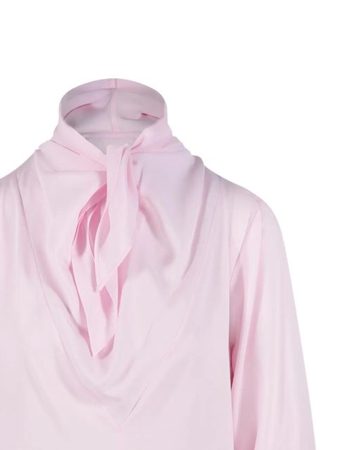 Max Mara pussy-bow top - Pink