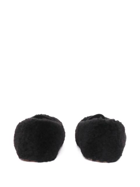 Moon Boot shearling ballerina flats - Black - zdjęcie produktu nr 2