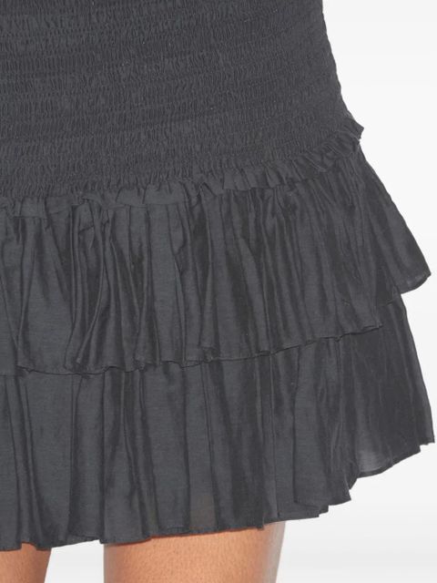 MARANT ÉTOILE Naomi ruffled skirt - Black - zdjęcie produktu nr 2