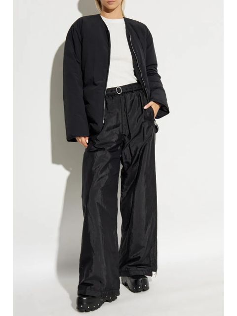 Jil Sander wide-leg trousers - Black