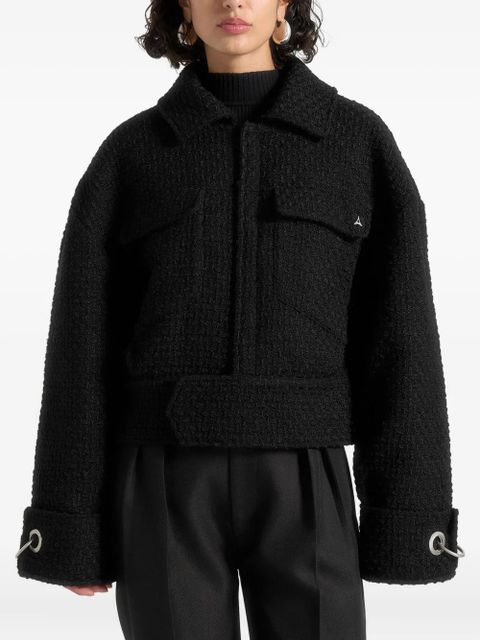 Manière De Voir Naela tweed jacket - Black - zdjęcie produktu nr 2