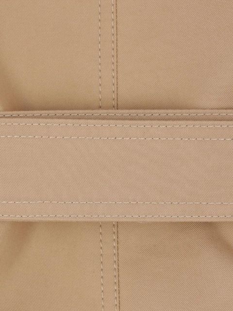 Gucci double-breasted belted trench coat - Neutrals