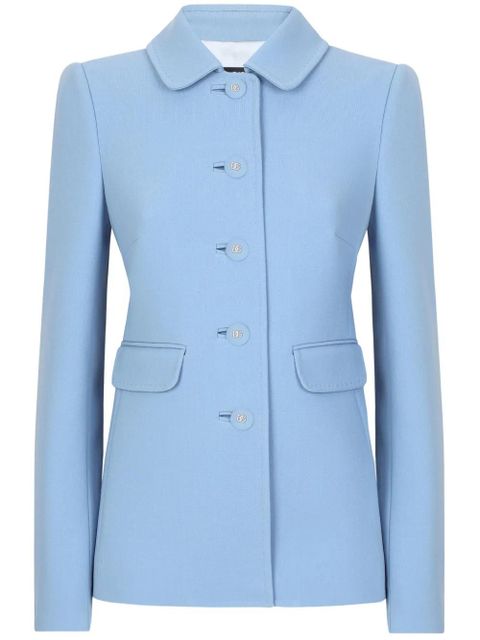 Dolce & Gabbana DNA buttoned flap pocket blazer - Blue - zdjęcie produktu nr 1