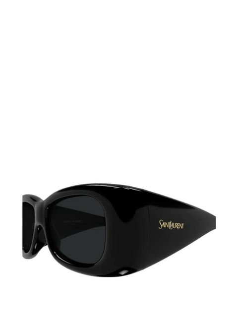 Saint Laurent Eyewear rectangle-frame sunglasses - Black