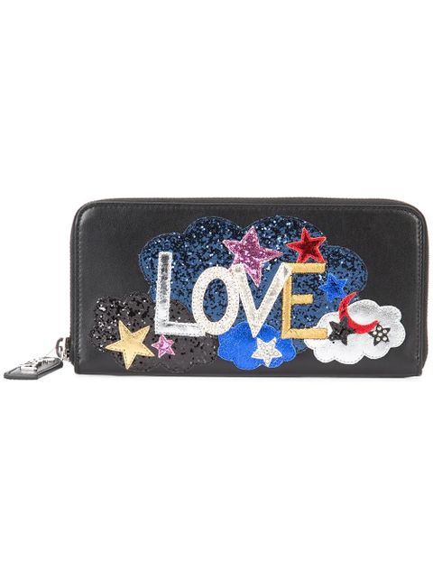 Saint Laurent Love wallet - Black - zdjęcie produktu nr 1