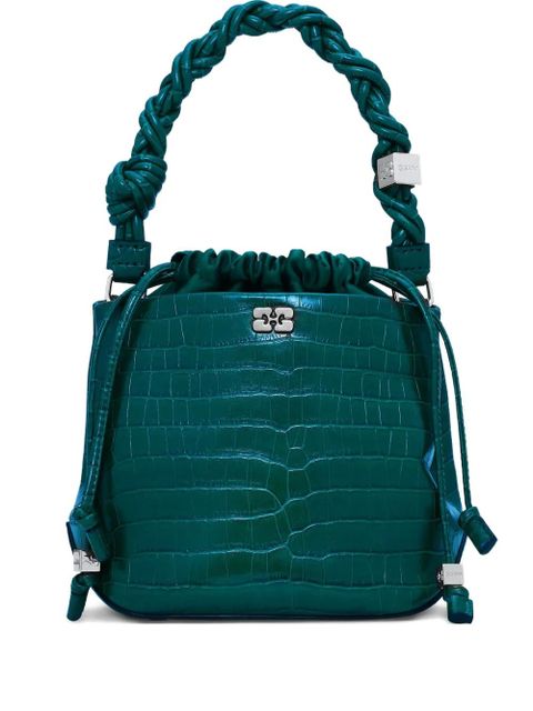 GANNI Bou bucket bag - Green - zdjęcie produktu nr 1