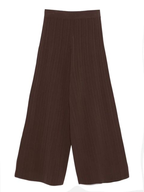 Weekend Max Mara plissé-pleated trousers - Brown - zdjęcie produktu nr 1