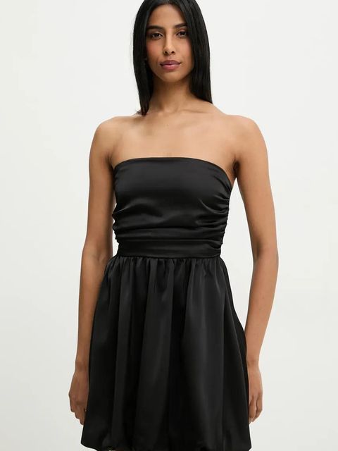 Answear.LAB sukienka kolor czarny mini rozkloszowana - zdjęcie produktu nr 1