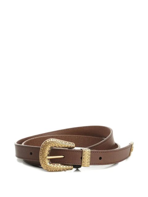 Valentino Garavani 20mm VLogo Signature belt - Brown - zdjęcie produktu nr 1