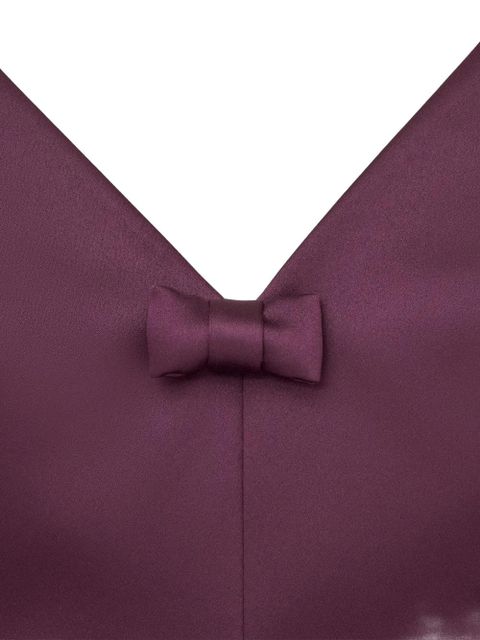 Marc Jacobs bow-detail mini dress - Red