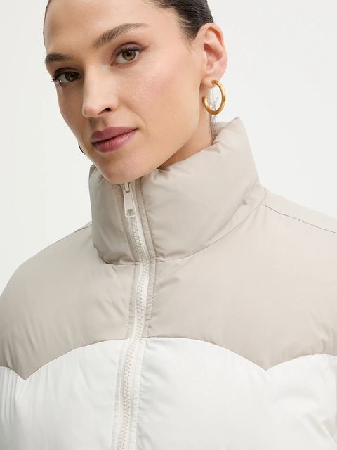 Levi's kurtka kolor beżowy zimowa 003FV