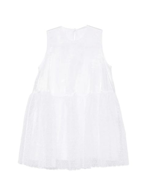 Cecilie Bahnsen Dahulu sleeveless mini dress - White - zdjęcie produktu nr 1