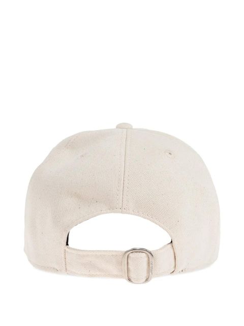 Off-White logo-embroidered baseball hat - Neutrals - zdjęcie produktu nr 2