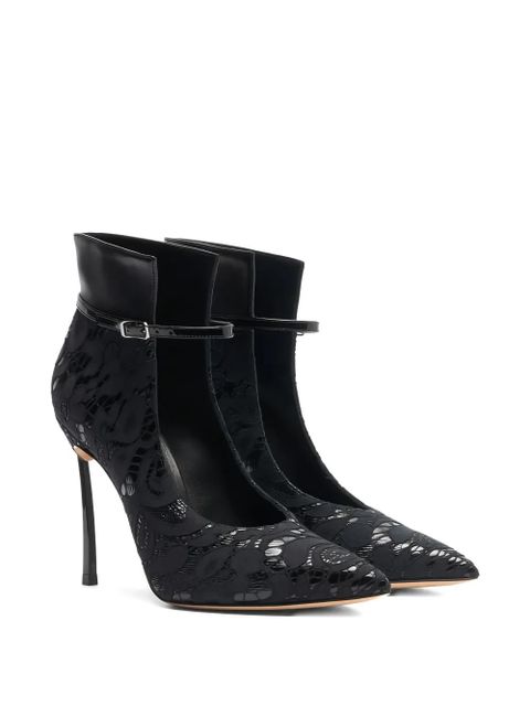 Casadei 100mm Blade Liberty pumps - Black